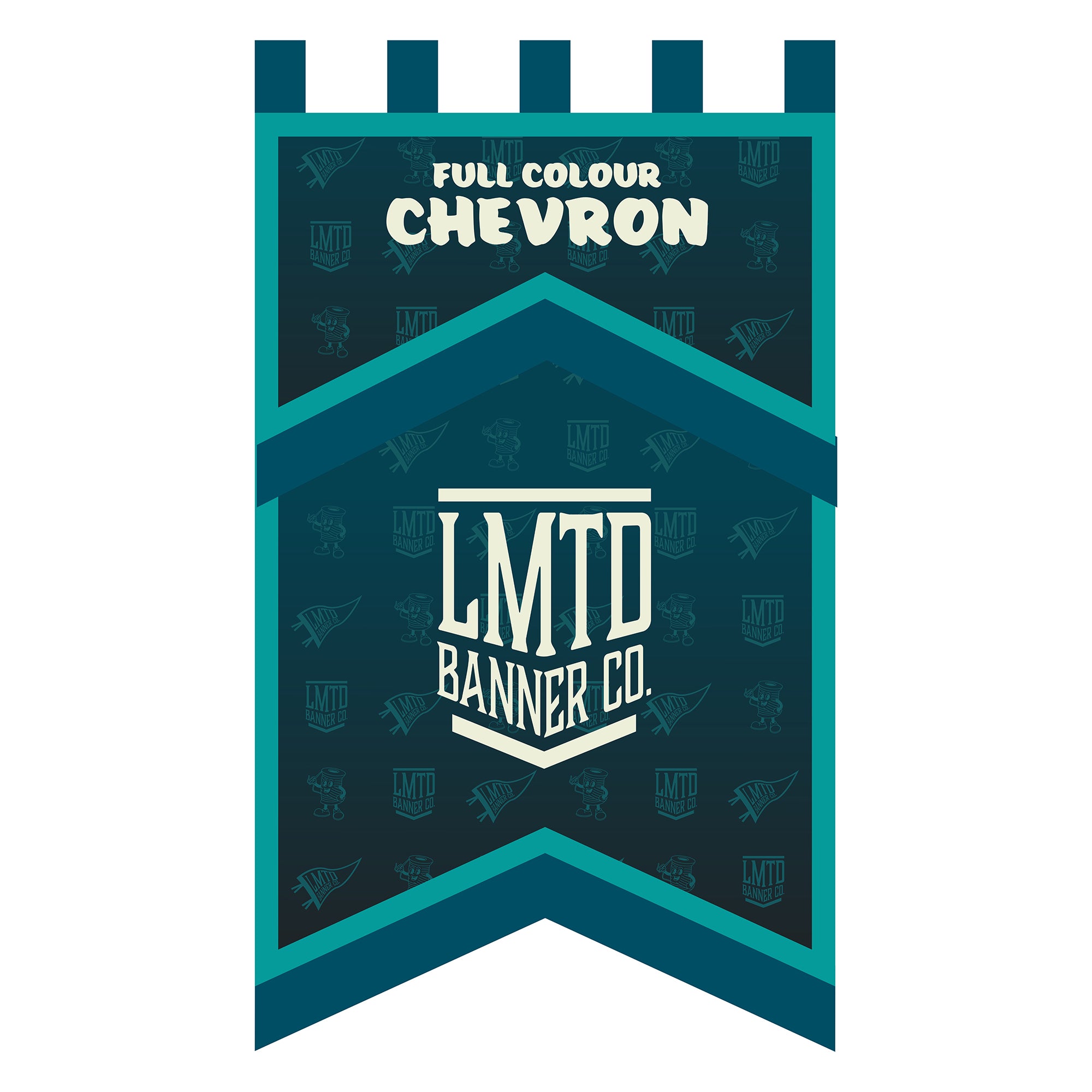 Chevron - Full Colour Banner