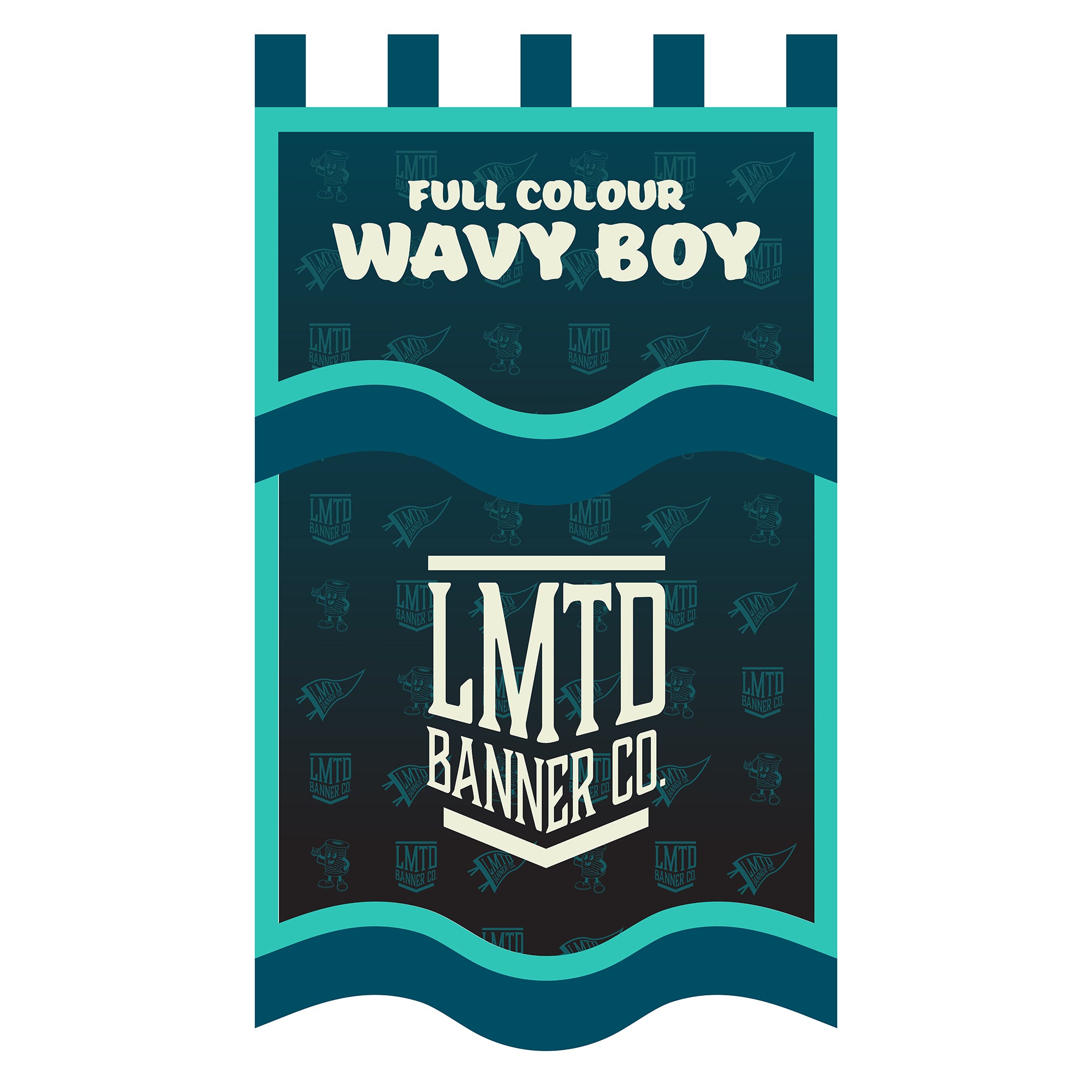The Wavy Boy - Full Colour Banner