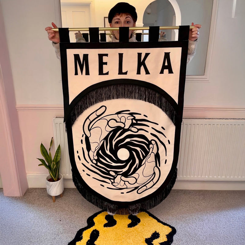 The Round One - Cut & Sew Felt Banner