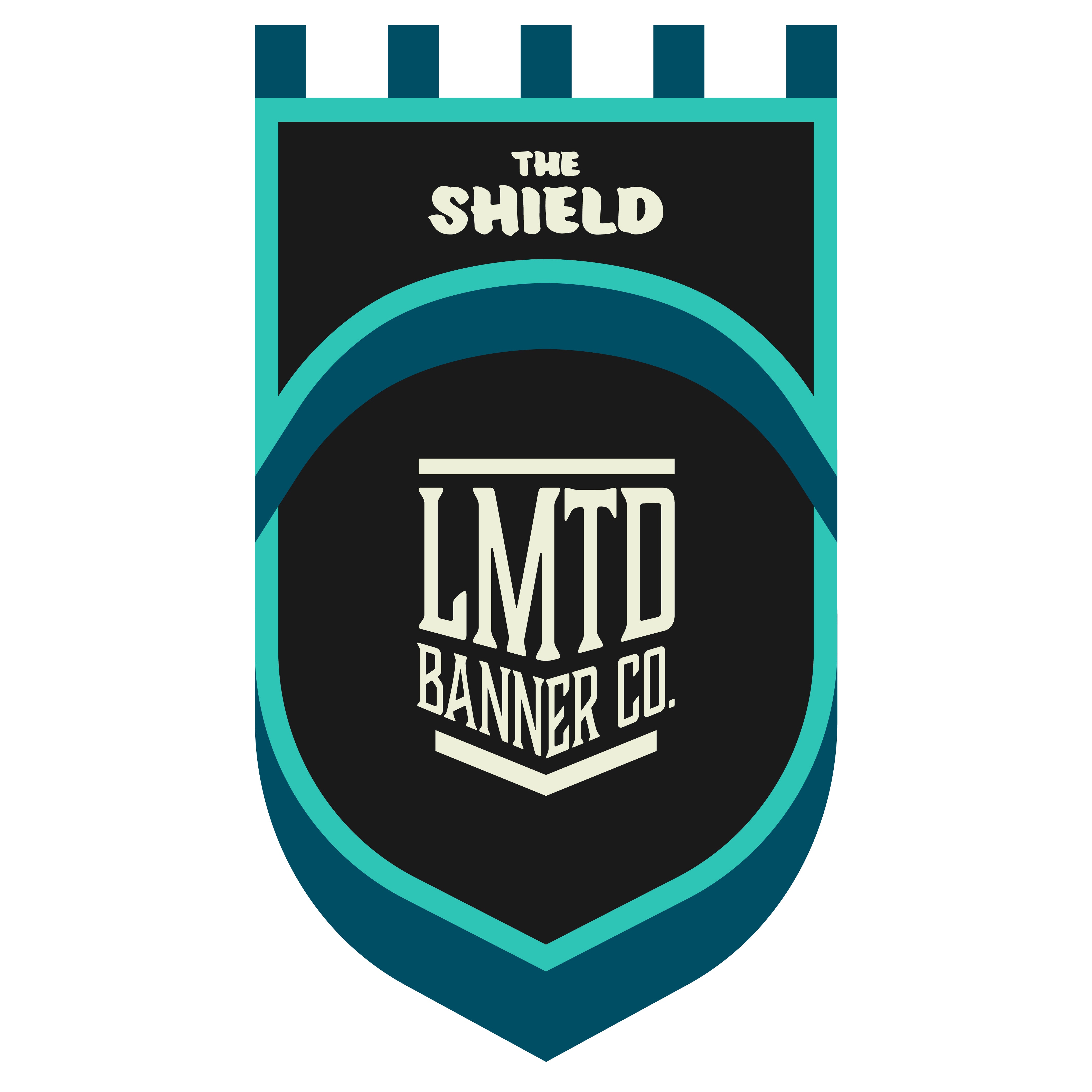 The Shield - Premium Custom Banner - LMTD Banner Co