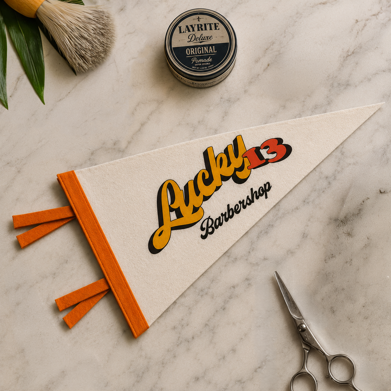 Custom Transfer Printed Pennant - Small