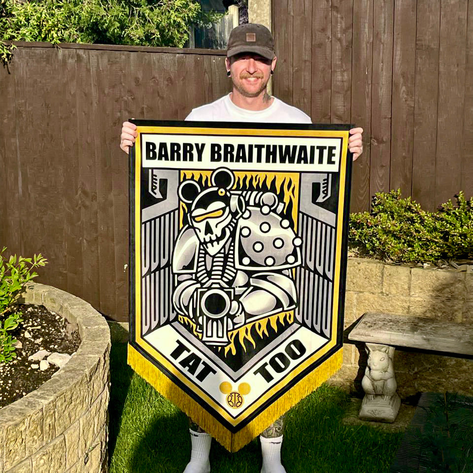 Tipped Full Colour Banner