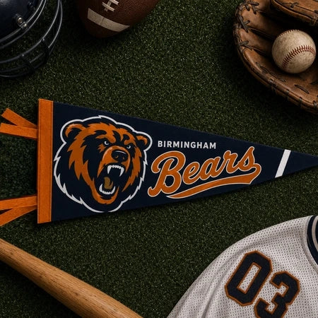 Custom Full Colour Pennant - Medium