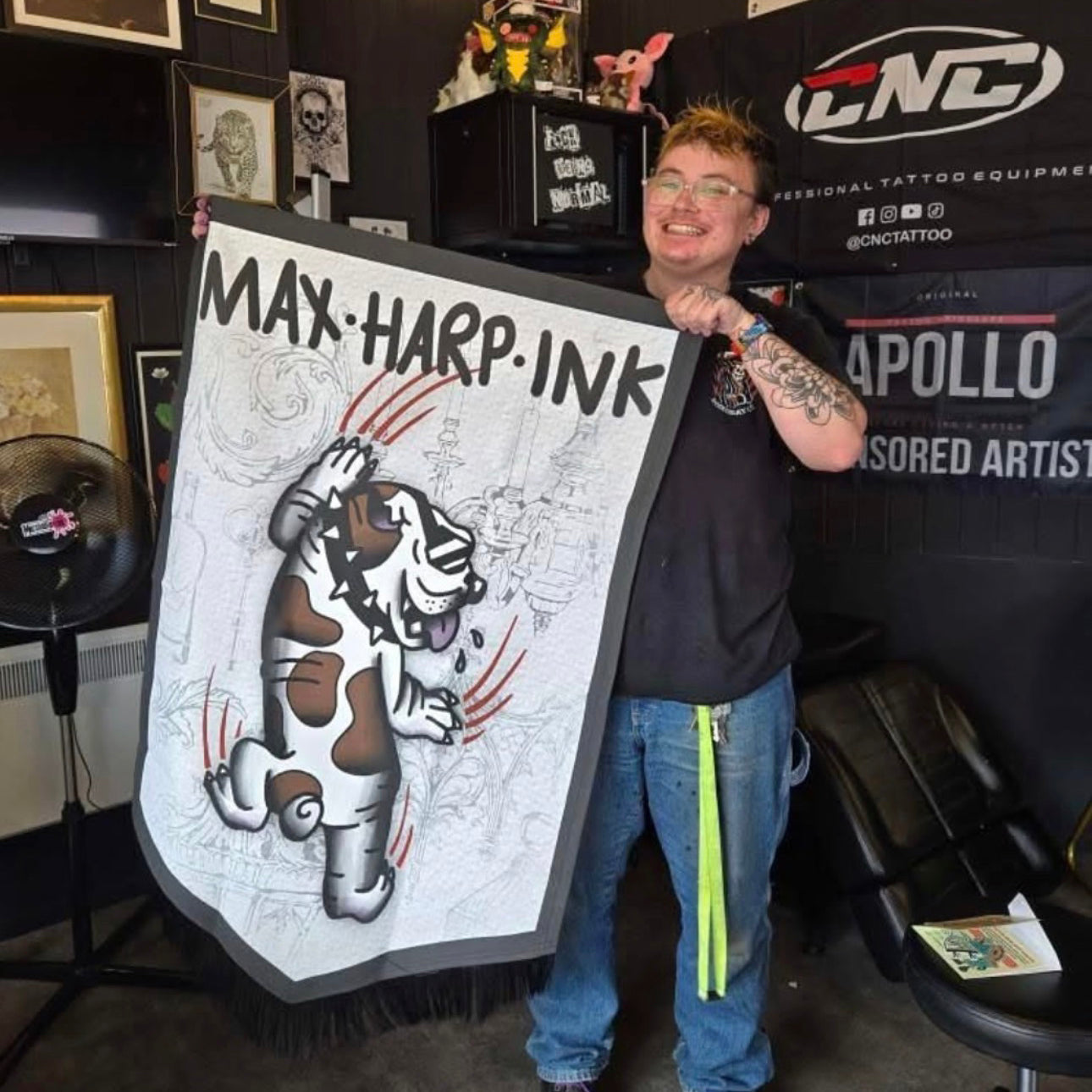 Tipped Full Colour Banner