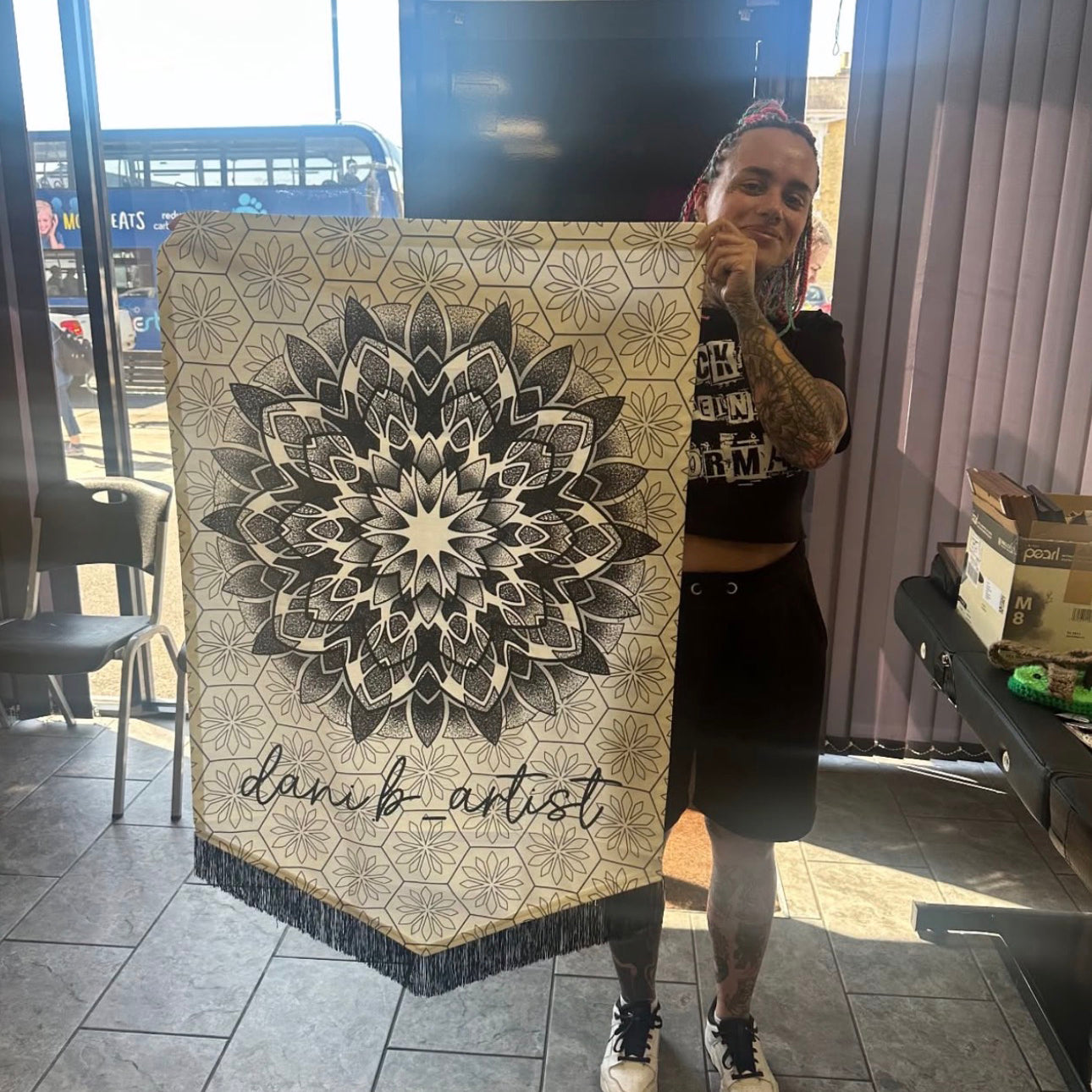 Tipped Full Colour Banner