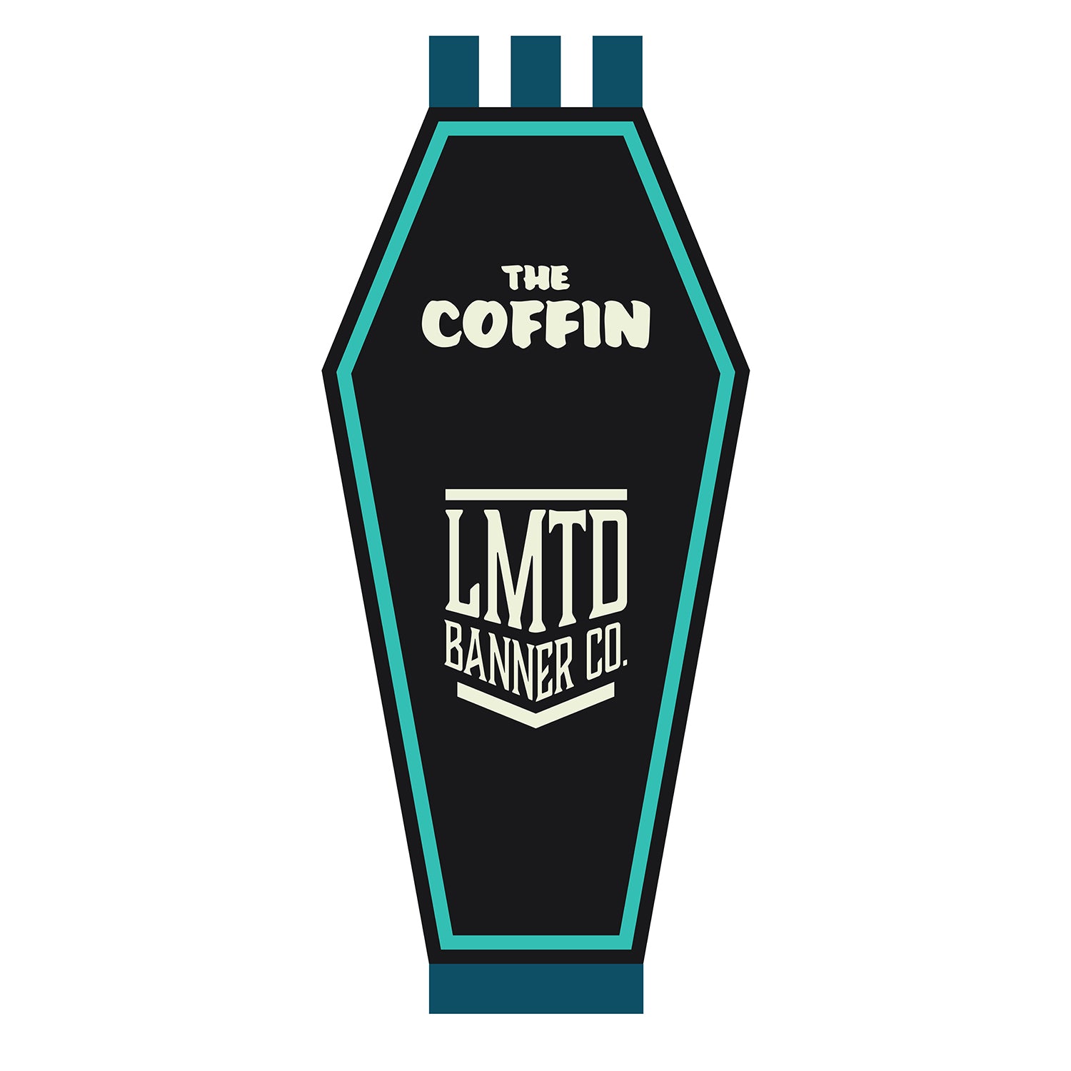 The Coffin - Cut & Sew Felt Banner